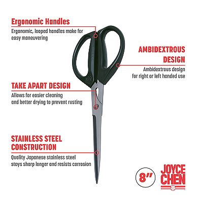 Joyce Chen Deluxe Unlimited Kitchen Scissors