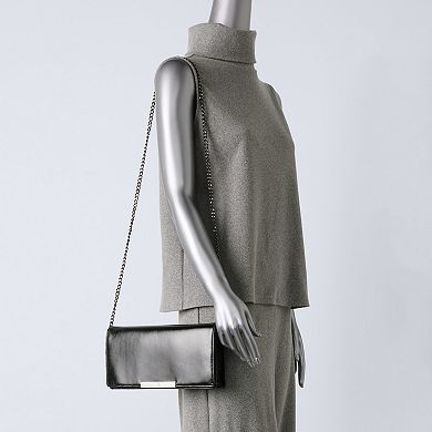 Simply Vera Vera Wang Anita Long Clutch with Chain Strap