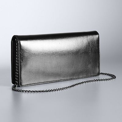 Simply Vera Vera Wang Anita Long Clutch with Chain Strap