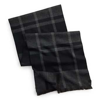 Men's ZeroXposur Plaid Knit Scarf