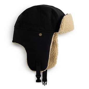 Men's ZeroXposur Canvas Trapper Hat With Lined Ear Flaps