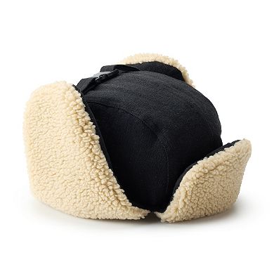 Men's ZeroXposur Canvas Trapper Hat With Lined Ear Flaps