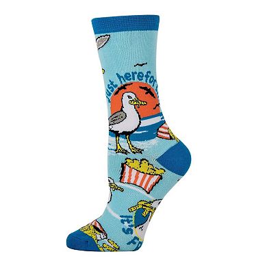 Women's Crew Socks - Fry Day