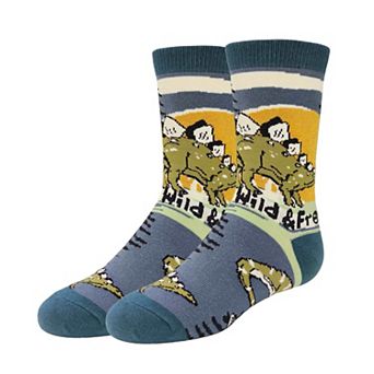 Kid's Crew Socks - Wild & Free Socks