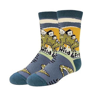 Kid's Crew Socks - Wild & Free Socks