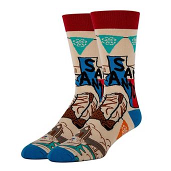 Men's Crew Socks - San Antonio