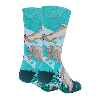 Men's Crew Socks - Floaty Potato