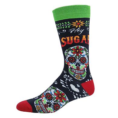 Men's Crew Socks - Hey Sugar