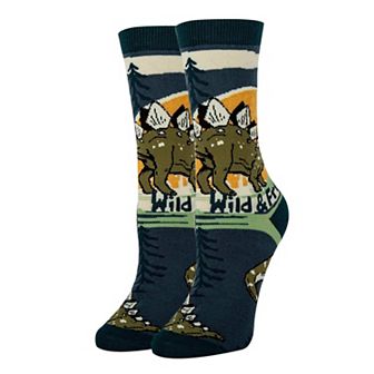 Women's Crew Socks - Wild & Free