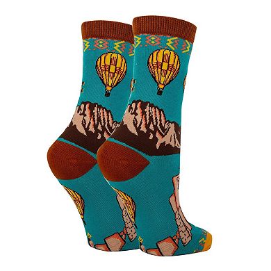 Women's Crew Socks - Santa Fe