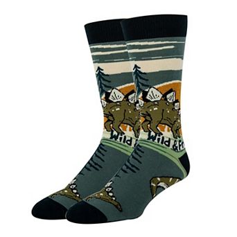 Men's Crew Socks - Wild & Free