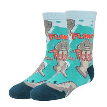 Kid's Crew Socks - Floaty Potato