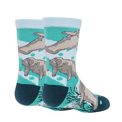 Kid's Crew Socks - Floaty Potato