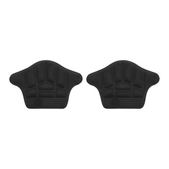 Reusable Heel Pads for Prevent Rubbing One Size Black 1 Pair