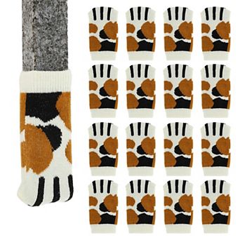 16 pc Chair Leg Covers, Floor Protectors, Chair Covers Caps, Chair Leg Covers for Hardwood Floors