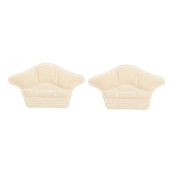 Thickening Heel Pads for Prevent Rubbing One Size Apricot 1 Pair
