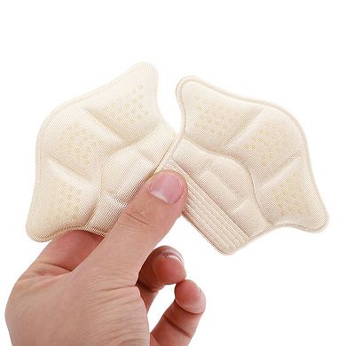 Thickening Heel Pads for Prevent Rubbing One Size Apricot 1 Pair
