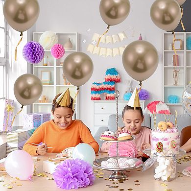 20 Pcs Party Balloons, 10" Round Helium Balloons for Wedding Graduation Anniversary Birthday Party