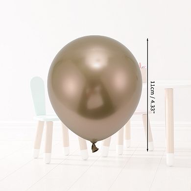 20 Pcs Party Balloons, 10" Round Helium Balloons for Wedding Graduation Anniversary Birthday Party