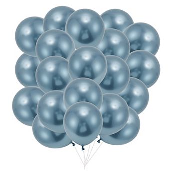 20 pc Party Balloons, 10" Round Helium Balloons for Wedding Graduation Anniversary Birthday Party