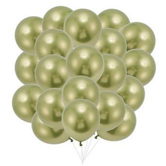 20 pc Party Balloons, 10" Round Helium Balloons for Wedding Graduation Anniversary Birthday Party