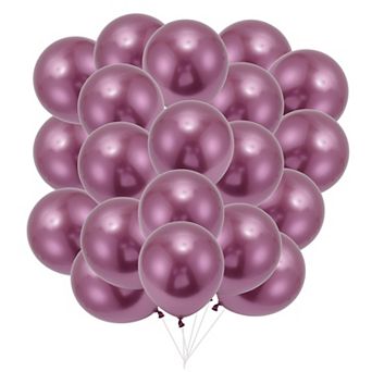 20 pc Party Balloons, 10" Round Helium Balloons for Wedding Graduation Anniversary Birthday Party