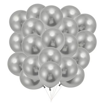 20 pc Party Balloons, 10" Round Helium Balloons for Wedding Graduation Anniversary Birthday Party