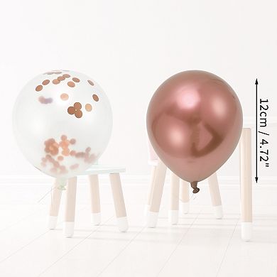16 Pcs Party Balloons, 12" Round Helium Balloons for Wedding Birthday Party Backdrop Decoration