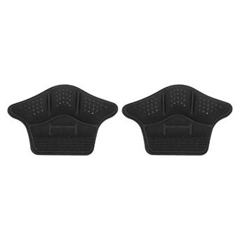Thick Heel Pads for Prevent Rubbing One Size Black 1 Pair