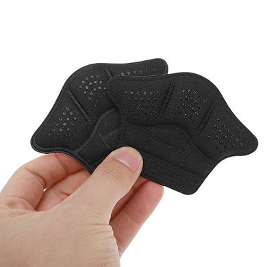 Thick Heel Pads for Prevent Rubbing One Size Black 1 Pair