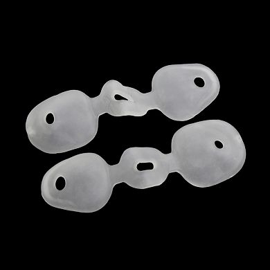 1 Pair Silicone Foot Elastic Stretch Band Hallux Valgus Toes Correction Braces