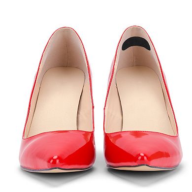 Non-slip Heel Pads for Prevent Rubbing One Size Black 2 Pair