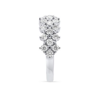 Éthique Sterling Silver 1 Carat T.W. Lab-Grown Diamond Ring