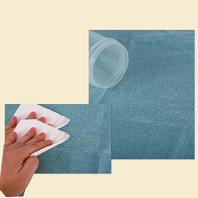 Waterproof Table Cloth, Kitchen Dining Table Cover for Farmhouse Holiday Camping, 70.87"x55.12" 1Pcs