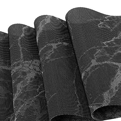 4 Pcs Marble Pattern Placemats, Place Mats for Kitchen Dining Table, Heat-Resistant Table Mats