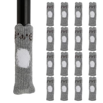 16 pc Chair Leg Covers, Floor Protectors, Chair Covers Cap, Chair Leg Covers for Hardwood Floors