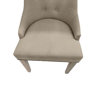 Carolina Living Julia Tufted Dining Chair 2-piece Set