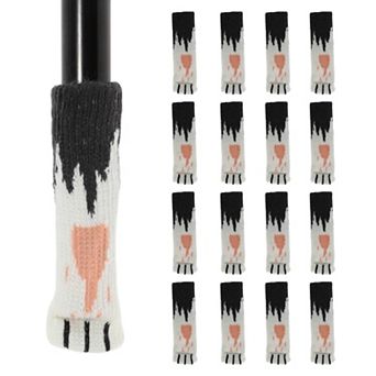 16 pc Cats Chair Leg Covers, Floor Protectors, Cat Paw Chairs Pads, Chair Leg Covers