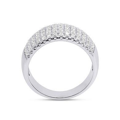 Éthique Sterling Silver 1 Carat T.W. Lab-Grown Diamond Band Ring
