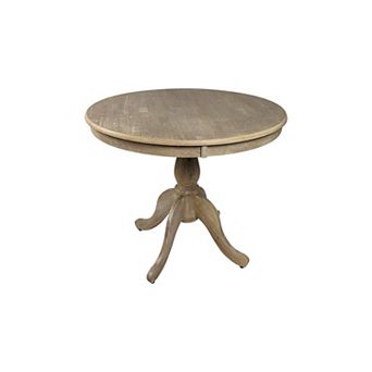 Carolina Living Fairview 36" Pedestal Dining Table