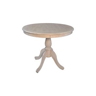 Carolina Living Fairview 36" Pedestal Dining Table