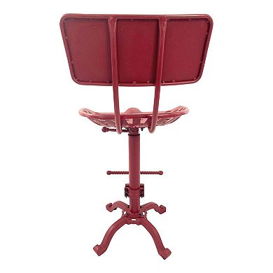 Carolina Living August Tractor Seat Barstool