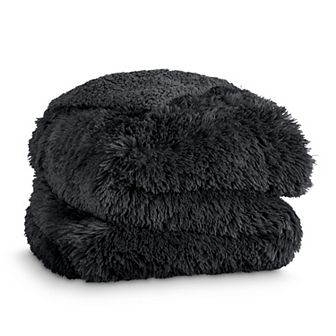 Shaggy Faux Fur Sherpa Blanket