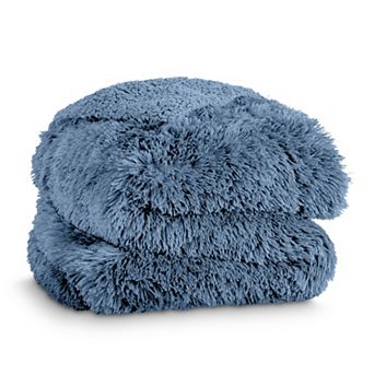 Bare Home Shaggy Faux Fur Sherpa Blanket