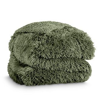 Shaggy Faux Fur Sherpa Blanket