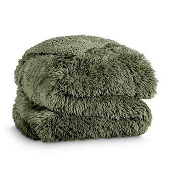 Shaggy Faux Fur Sherpa Blanket