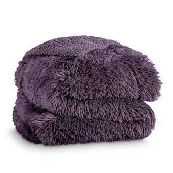 Bare Home Shaggy Faux Fur Sherpa Blanket