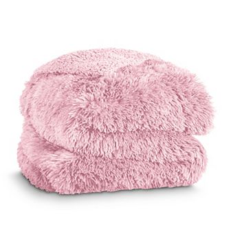 Shaggy Faux Fur Sherpa Blanket
