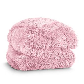Bare Home Shaggy Faux Fur Sherpa Blanket