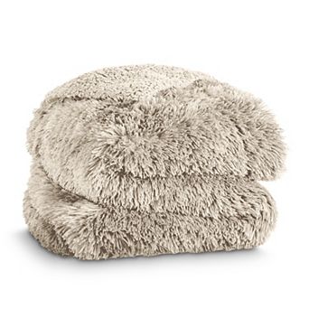 Shaggy Faux Fur Sherpa Blanket
